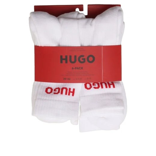 Hugo Bodywear Skarpety 6-pack RIB LOGO 40/46 okazyjna cena Gomez Fashion Store