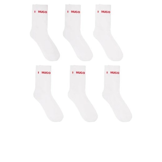 Hugo Bodywear Skarpety 6-pack RIB LOGO 40/46 Gomez Fashion Store wyprzedaż