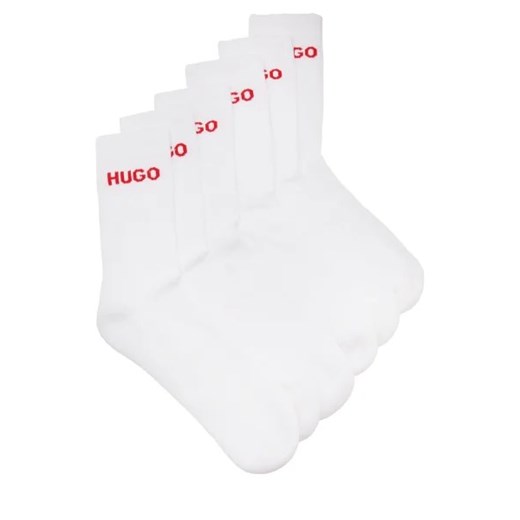 Hugo Bodywear Skarpety 6-pack RIB LOGO ze sklepu Gomez Fashion Store w kategorii Skarpetki męskie - zdjęcie 172919897