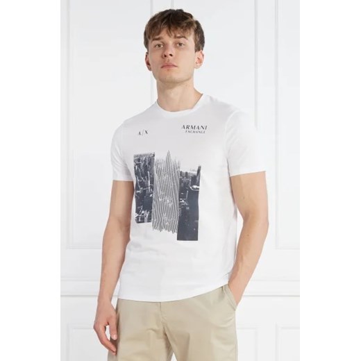 Armani Exchange T-shirt | Slim Fit Armani Exchange M wyprzedaż Gomez Fashion Store