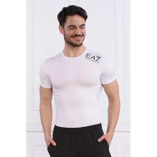 EA7 T-shirt | Slim Fit ze sklepu Gomez Fashion Store w kategorii T-shirty męskie - zdjęcie 172920065