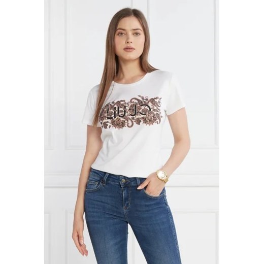 Liu Jo T-shirt | Regular Fit Liu Jo XS okazja Gomez Fashion Store