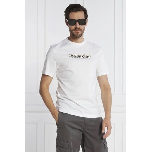 T-shirt męski Calvin Klein z krótkimi rękawami 