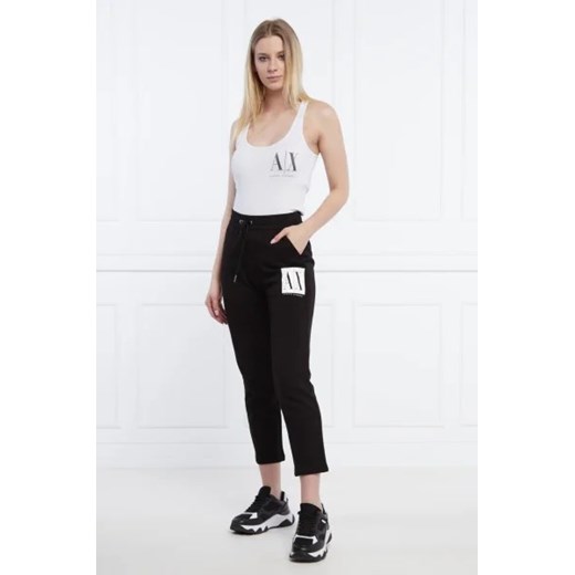 Armani Exchange Top | Slim Fit Armani Exchange S wyprzedaż Gomez Fashion Store
