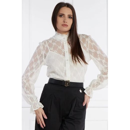 Liu Jo Koronkowa bluzka + halka | Regular Fit Liu Jo 38 Gomez Fashion Store