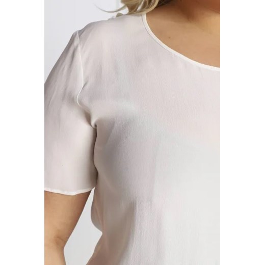 Persona by Marina Rinaldi Bluzka BELLA pluse size | Regular Fit | z dodatkiem Persona By Marina Rinaldi 44 wyprzedaż Gomez Fashion Store