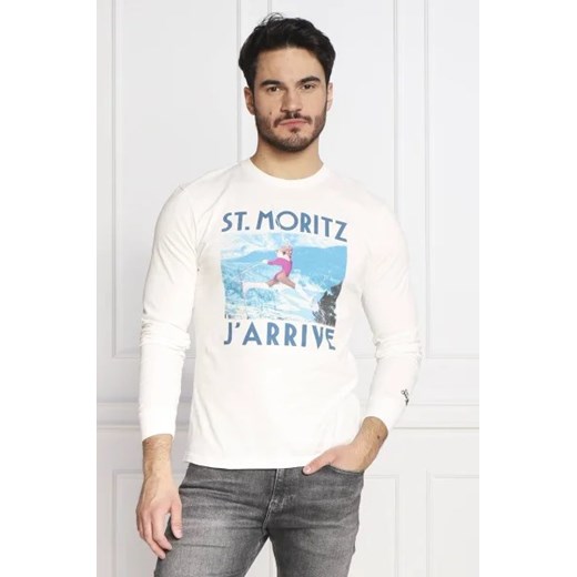 ST.Barth Longsleeve | Slim Fit ze sklepu Gomez Fashion Store w kategorii T-shirty męskie - zdjęcie 172920806