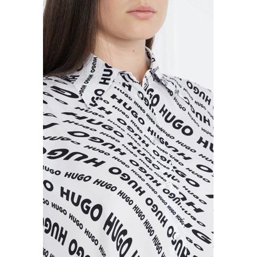 HUGO Koszula Ellisa | Regular Fit 36 wyprzedaż Gomez Fashion Store