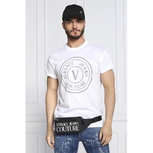 Versace Jeans Couture T-shirt | Regular Fit ze sklepu Gomez Fashion Store w kategorii T-shirty męskie - zdjęcie 172921146