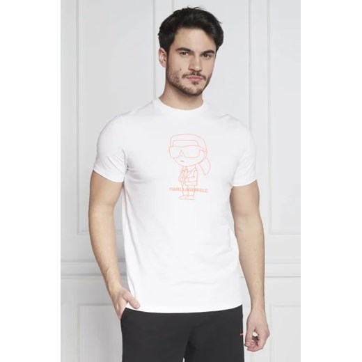 Karl Lagerfeld T-shirt | Regular Fit ze sklepu Gomez Fashion Store w kategorii T-shirty męskie - zdjęcie 172921428