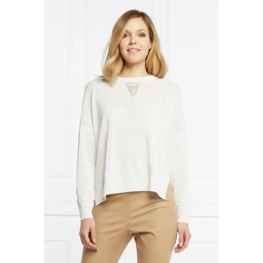 Peserico Lniany sweter | Relaxed fit Peserico 36 Gomez Fashion Store promocja