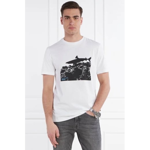 BOSS ORANGE T-shirt Te_Sea_horse | Regular Fit ze sklepu Gomez Fashion Store w kategorii T-shirty męskie - zdjęcie 172921729