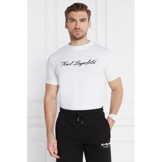 Karl Lagerfeld T-shirt | Regular Fit ze sklepu Gomez Fashion Store w kategorii T-shirty męskie - zdjęcie 172921759
