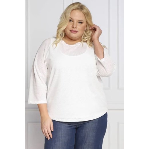Persona by Marina Rinaldi Bluzka ORTISEI plus size | Regular Fit Persona By Marina Rinaldi 50/52 okazja Gomez Fashion Store