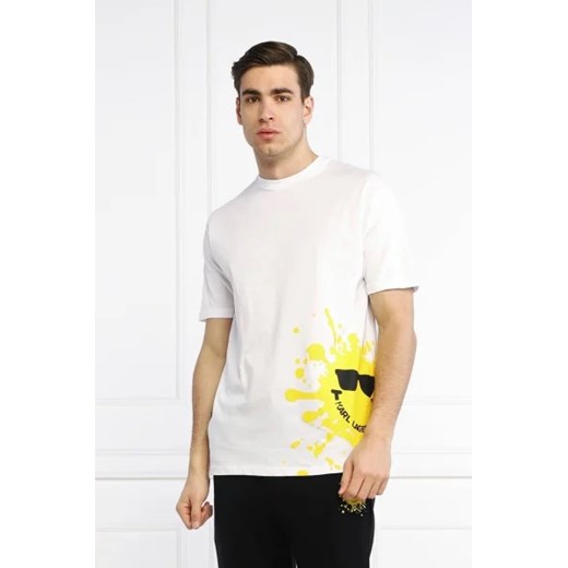 Karl Lagerfeld T-shirt KARL LAGERFELD X SMILEY | Regular Fit ze sklepu Gomez Fashion Store w kategorii T-shirty męskie - zdjęcie 172922918