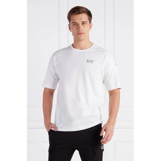 EA7 T-shirt | Regular Fit ze sklepu Gomez Fashion Store w kategorii T-shirty męskie - zdjęcie 172923125