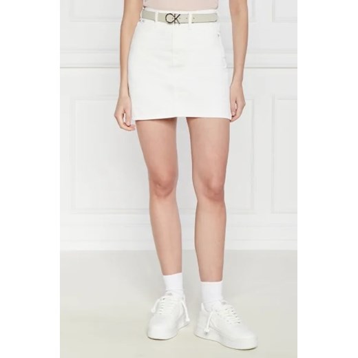 CALVIN KLEIN JEANS Jeansowa spódnica ze sklepu Gomez Fashion Store w kategorii Spódnice - zdjęcie 172923356