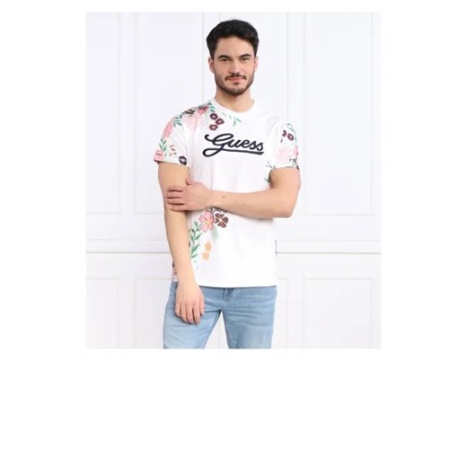 GUESS T-shirt | Regular Fit ze sklepu Gomez Fashion Store w kategorii T-shirty męskie - zdjęcie 172923365