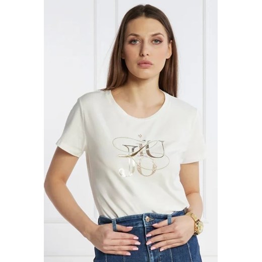 Liu Jo Sport T-shirt | Regular Fit ze sklepu Gomez Fashion Store w kategorii Bluzki damskie - zdjęcie 172923368