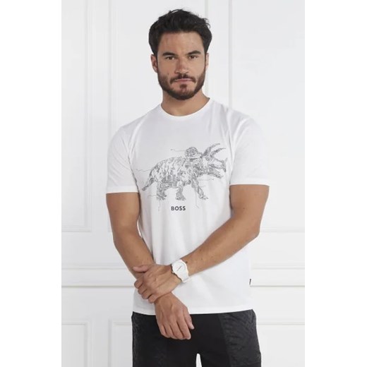 BOSS ORANGE T-shirt TeRassic | Regular Fit ze sklepu Gomez Fashion Store w kategorii T-shirty męskie - zdjęcie 172923599