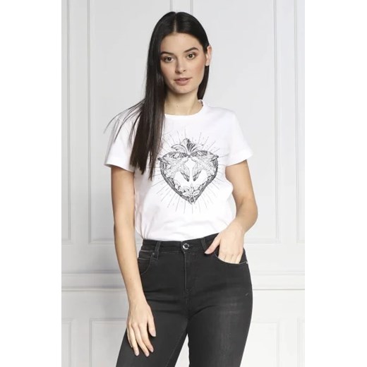 Pinko T-shirt BUSSOLOTTO | Regular Fit ze sklepu Gomez Fashion Store w kategorii Bluzki damskie - zdjęcie 172923685