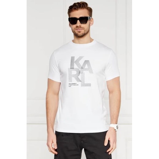 Karl Lagerfeld T-shirt | Regular Fit ze sklepu Gomez Fashion Store w kategorii T-shirty męskie - zdjęcie 172924025