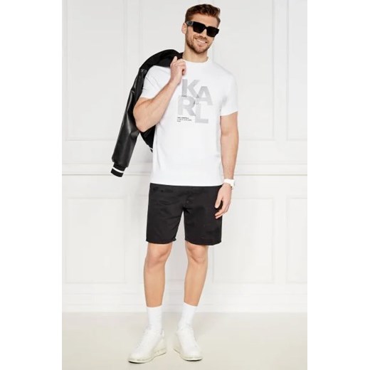 Karl Lagerfeld T-shirt | Regular Fit Karl Lagerfeld M wyprzedaż Gomez Fashion Store