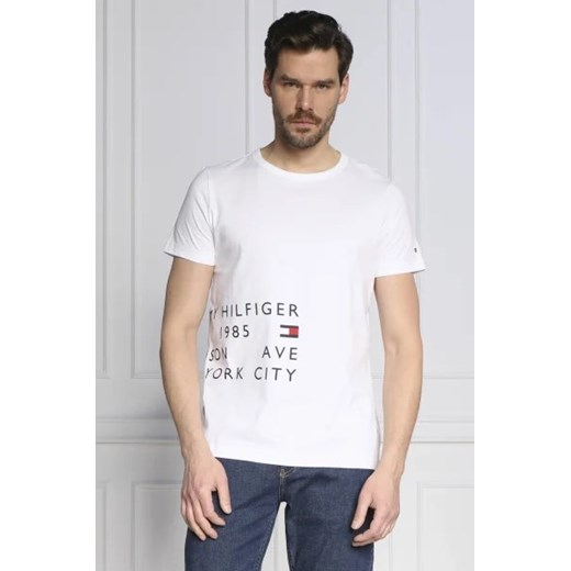 Tommy Hilfiger T-shirt OFF PLACEMENT | Slim Fit ze sklepu Gomez Fashion Store w kategorii T-shirty męskie - zdjęcie 172924067