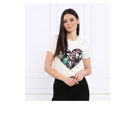 Desigual T-shirt | Regular Fit ze sklepu Gomez Fashion Store w kategorii Bluzki damskie - zdjęcie 172924557