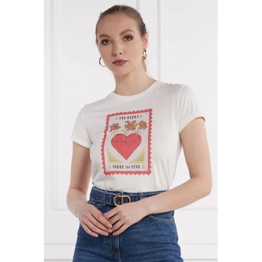 TWINSET T-shirt | Regular Fit ze sklepu Gomez Fashion Store w kategorii Bluzki damskie - zdjęcie 172924619