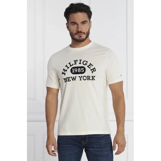 Tommy Hilfiger T-shirt MONOTYPE COLLEGIATE TEE | Regular Fit Tommy Hilfiger XL okazja Gomez Fashion Store