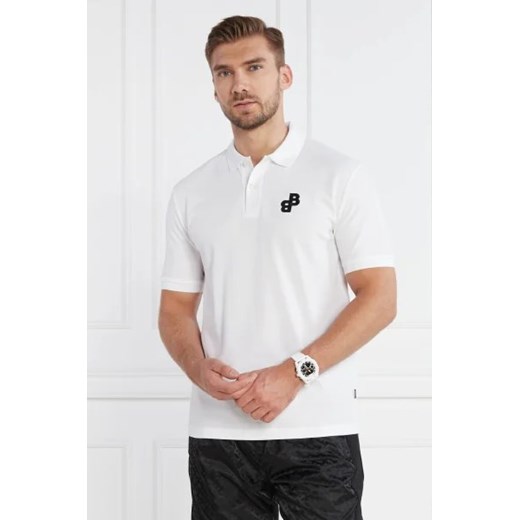 BOSS BLACK Polo Parlay | Regular Fit | mercerised ze sklepu Gomez Fashion Store w kategorii T-shirty męskie - zdjęcie 172925048