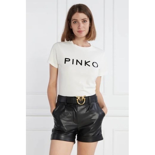 Pinko T-shirt | Regular Fit ze sklepu Gomez Fashion Store w kategorii Bluzki damskie - zdjęcie 172925098
