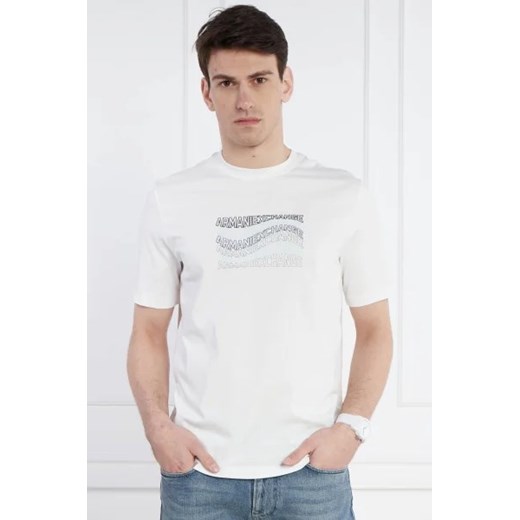 Armani Exchange T-shirt | Regular Fit ze sklepu Gomez Fashion Store w kategorii T-shirty męskie - zdjęcie 172925327