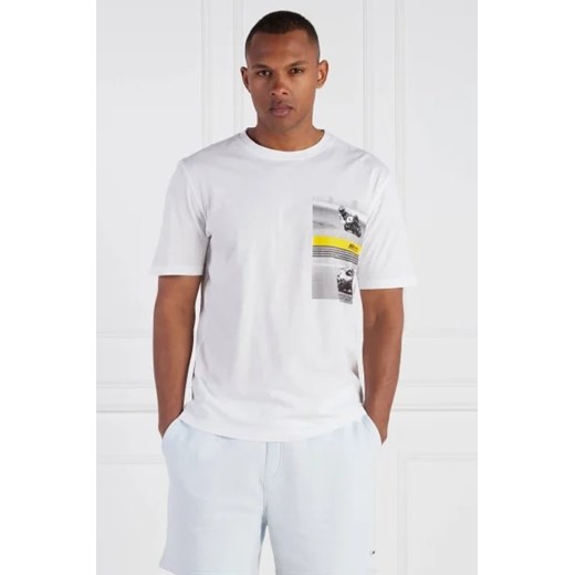 BOSS ORANGE T-shirt TeeMotor | Relaxed fit ze sklepu Gomez Fashion Store w kategorii T-shirty męskie - zdjęcie 172925356