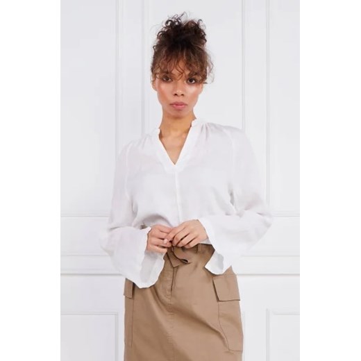 Marc O' Polo Lniana bluzka | Regular Fit ze sklepu Gomez Fashion Store w kategorii Bluzki damskie - zdjęcie 172925366