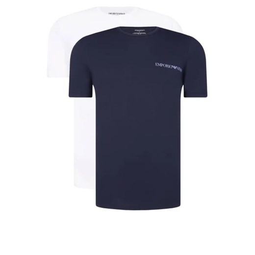 Emporio Armani T-shirt 2-pack | Regular Fit | stretch Emporio Armani XL Gomez Fashion Store promocja