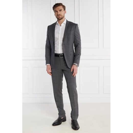 Koszula męska BOSS HUGO wiosenna z bawełny 