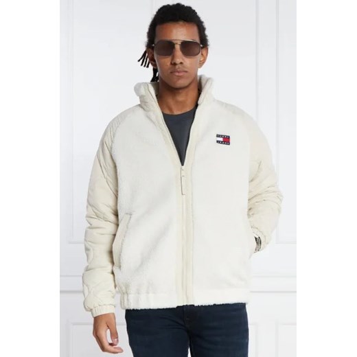 Tommy Jeans Kurtka TJM MIX MEDIA SHERPA JACKET | Relaxed fit ze sklepu Gomez Fashion Store w kategorii Kurtki męskie - zdjęcie 172925559