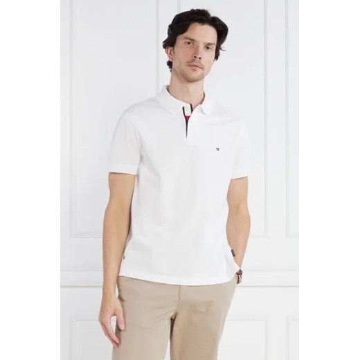 Tommy Hilfiger Polo FLAG UNDER PLACKET | Slim Fit Tommy Hilfiger XL wyprzedaż Gomez Fashion Store