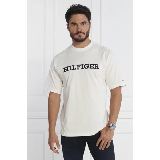 Tommy Hilfiger T-shirt MONOTYPE EMBRO | Relaxed fit ze sklepu Gomez Fashion Store w kategorii T-shirty męskie - zdjęcie 172926069