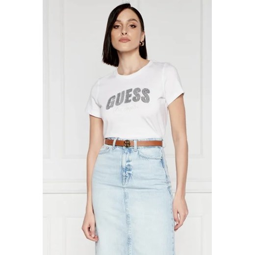 GUESS T-shirt | Regular Fit ze sklepu Gomez Fashion Store w kategorii Bluzki damskie - zdjęcie 172926085