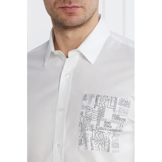 Karl Lagerfeld Koszula | Regular Fit Karl Lagerfeld M wyprzedaż Gomez Fashion Store