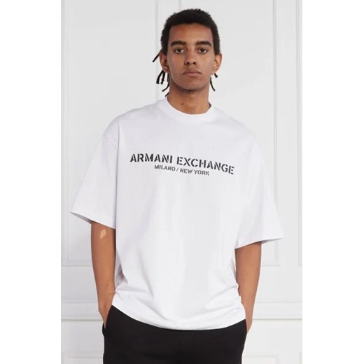 Armani Exchange T-shirt | Regular Fit ze sklepu Gomez Fashion Store w kategorii T-shirty męskie - zdjęcie 172926677