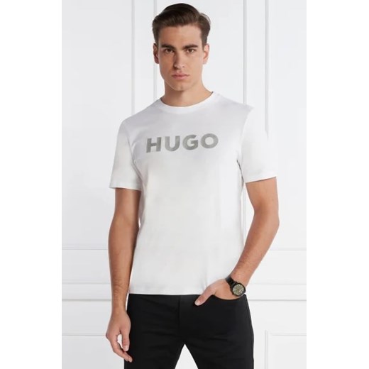 HUGO T-shirt Dulivio_U241 | Regular Fit ze sklepu Gomez Fashion Store w kategorii T-shirty męskie - zdjęcie 172926875