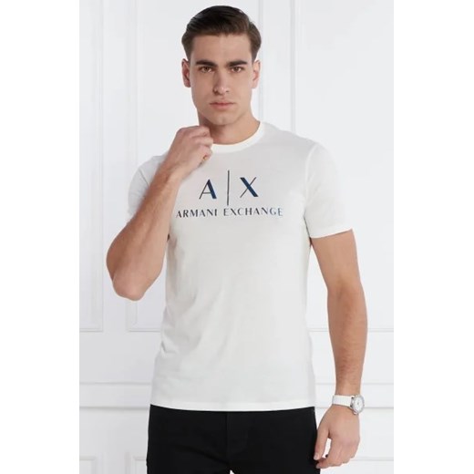 Armani Exchange T-shirt | Regular Fit ze sklepu Gomez Fashion Store w kategorii T-shirty męskie - zdjęcie 172927028