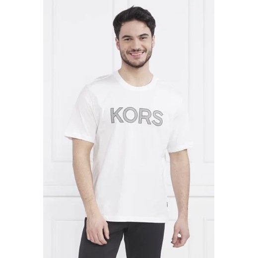Michael Kors T-shirt CHECKER KORS | Oversize fit ze sklepu Gomez Fashion Store w kategorii T-shirty męskie - zdjęcie 172927258