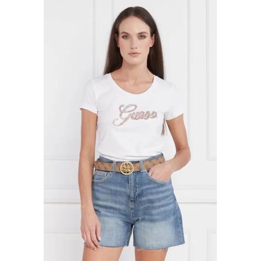 GUESS T-shirt | Regular Fit ze sklepu Gomez Fashion Store w kategorii Bluzki damskie - zdjęcie 172927277