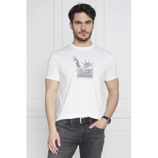 Armani Exchange T-shirt | Regular Fit Armani Exchange L promocja Gomez Fashion Store
