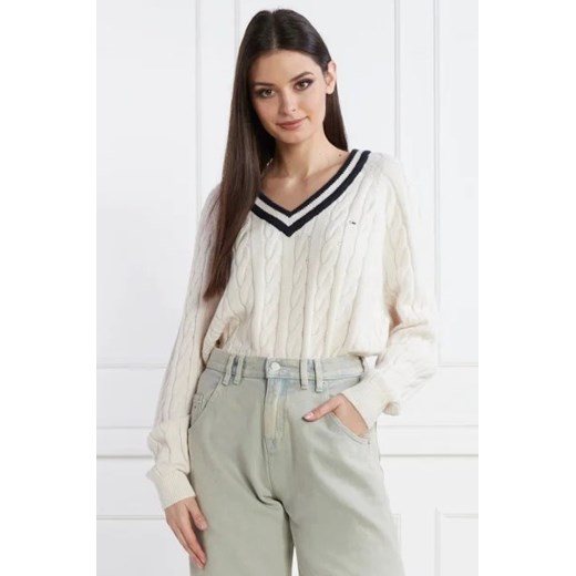 Tommy Jeans Sweter | Regular Fit Tommy Jeans S wyprzedaż Gomez Fashion Store